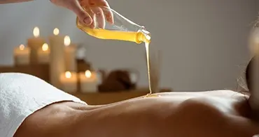 Image massage aux huiles